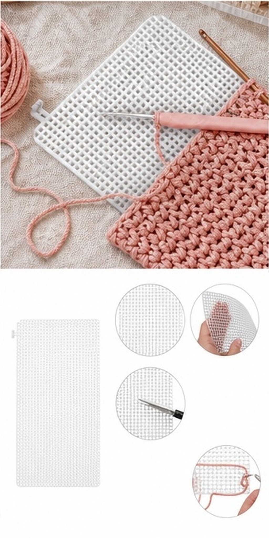 Embroidery Bag - 6 pezzi di piastra a griglia