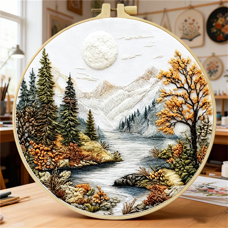 Embroidery Meaning - Kit per Ricamo a Mano Fai-da-Te