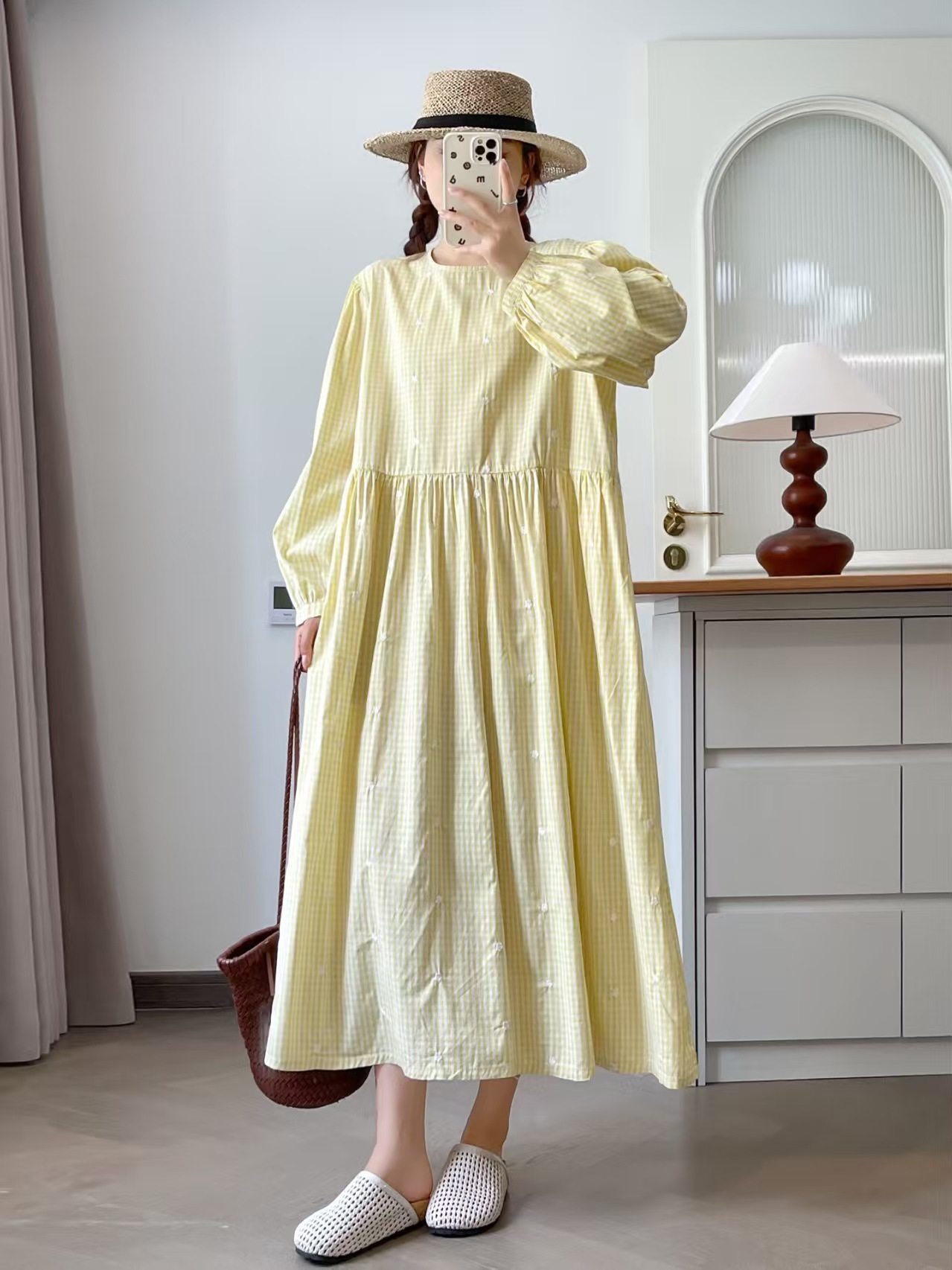 Busto 118 cm mori girl autunno - Embroidery Yellow Dress recensione e prezzo