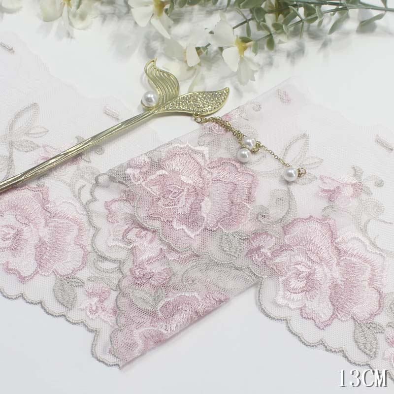2Yards viola rosa blu ricamo f - Embroidery Yellow Dress recensione e prezzo