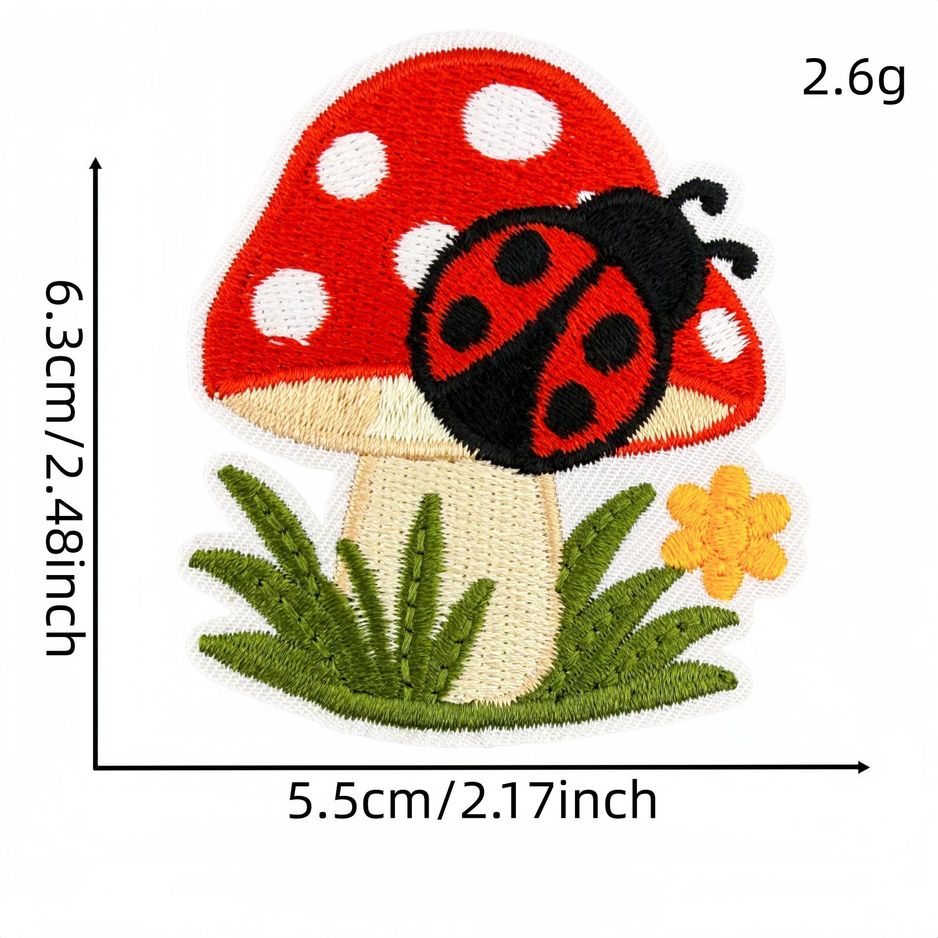 10 pezzi di toppe ricamate a t - Embroidery Lady Bug recensione e prezzo