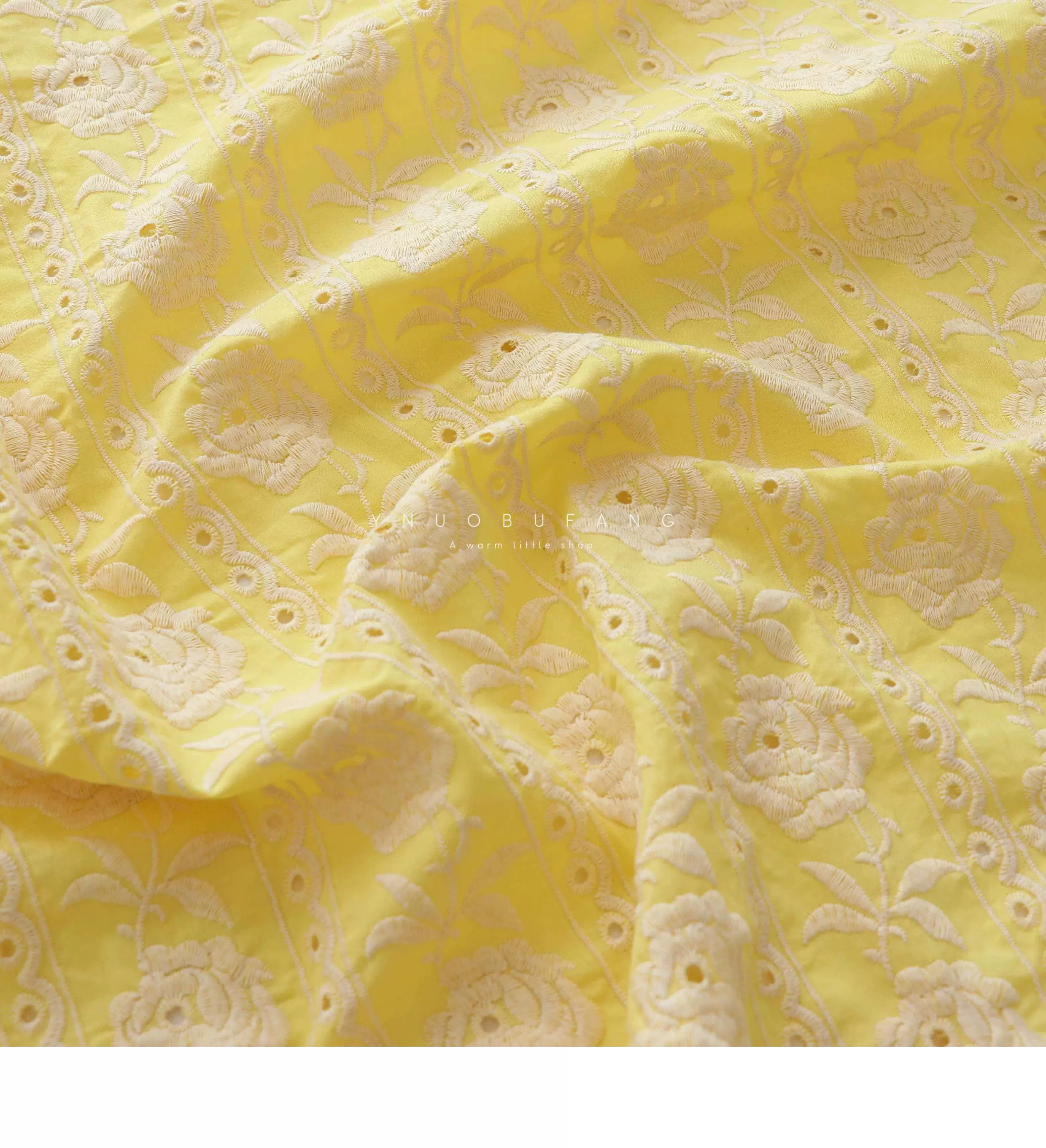 Tessuto in pizzo giallo 100% c - Embroidery Yellow Dress recensione e prezzo