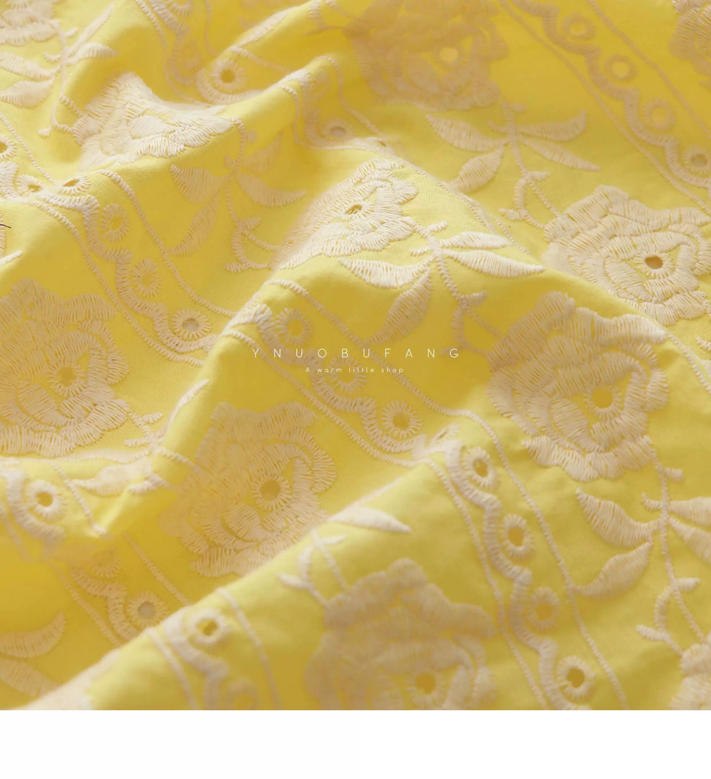 Tessuto in pizzo giallo 100% c - Embroidery Yellow Dress recensione e prezzo