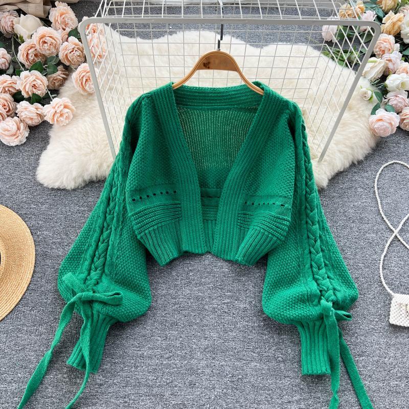 Verde Casual Acrilico Maglia C - Embroidery Online recensione e prezzo