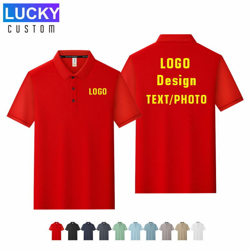 Polo sportiva traspirante a ma - Embroidery Design Logo recensione e prezzo
