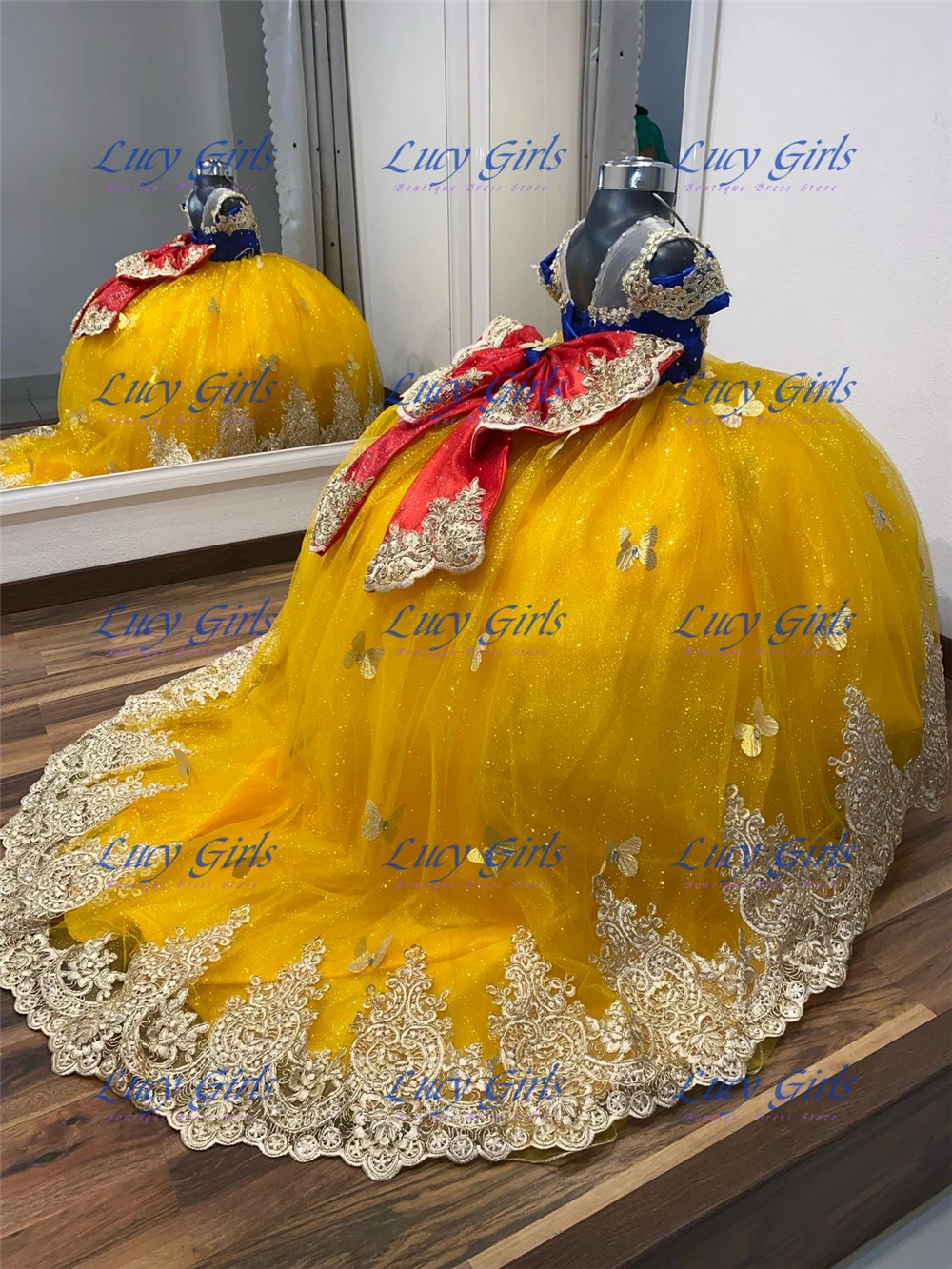 Abito da ragazza di fiore ador - Embroidery Yellow Dress recensione e prezzo