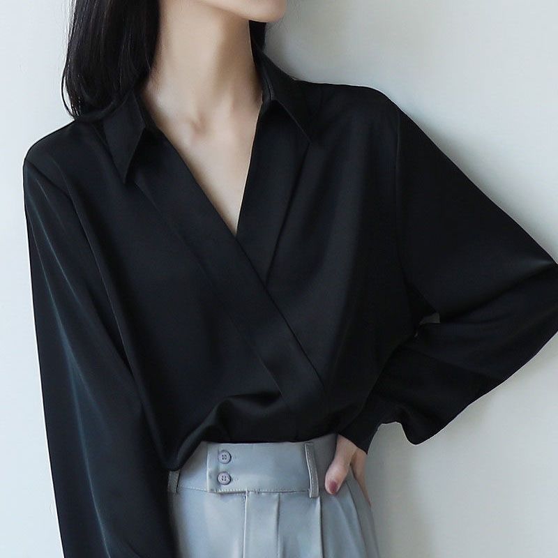 Gidyq camicie in Chiffon nero  - Embroidery Online recensione e prezzo