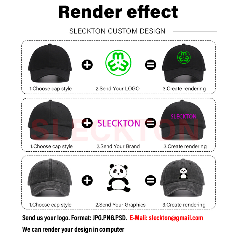 SLECKTON cappello personalizza - Embroidery Design Logo recensione e prezzo