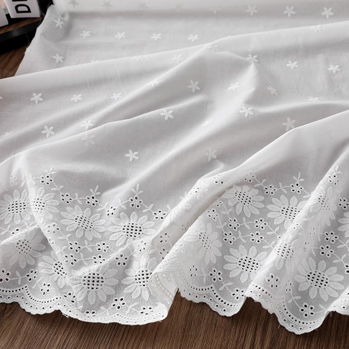 Tessuto in cotone traforato co - Embroidery Cotton Shirt recensione e prezzo