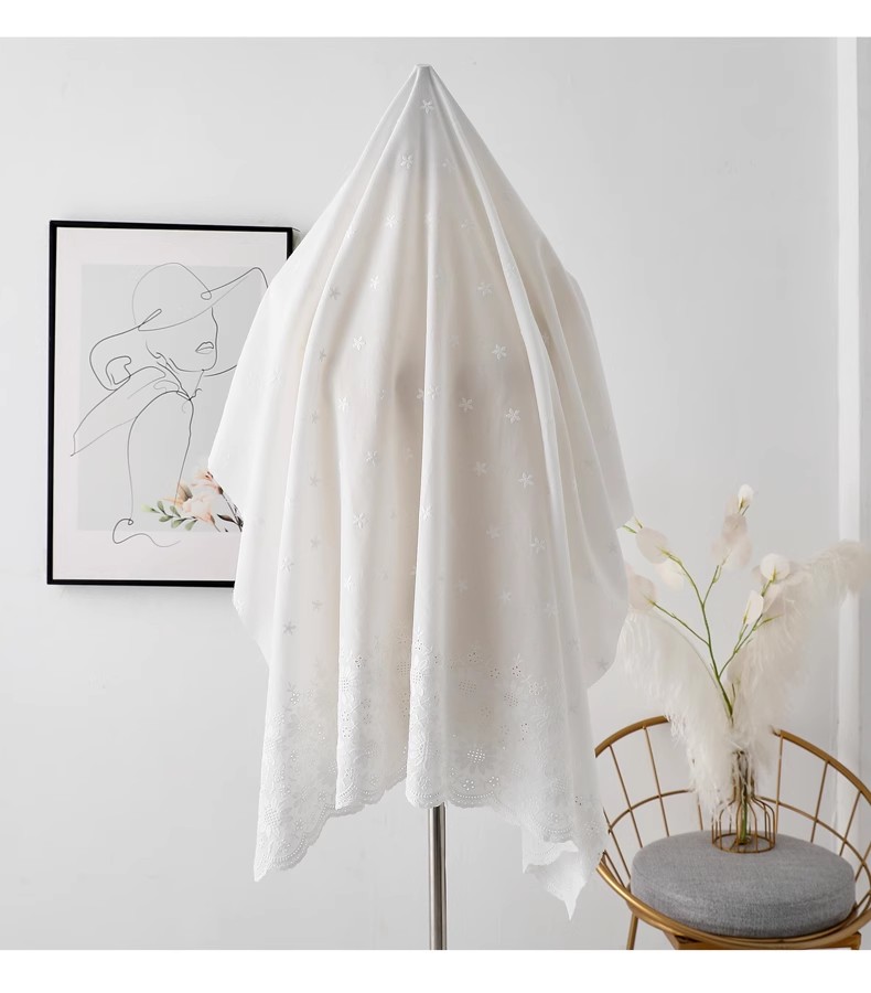 Tessuto in cotone traforato co - Embroidery Cotton Shirt recensione e prezzo