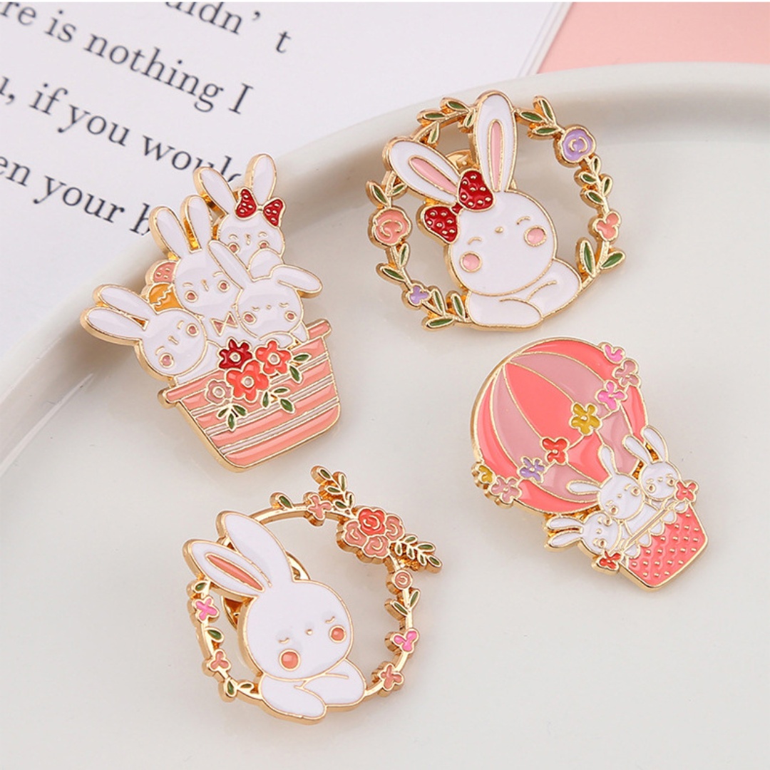1PC simpatico coniglietto spil - Embroidery Bali recensione e prezzo