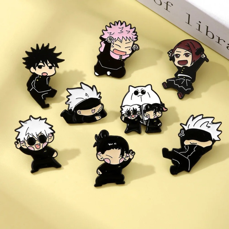 Set di 8 spille smaltate anime - Embroidery Reddit recensione e prezzo