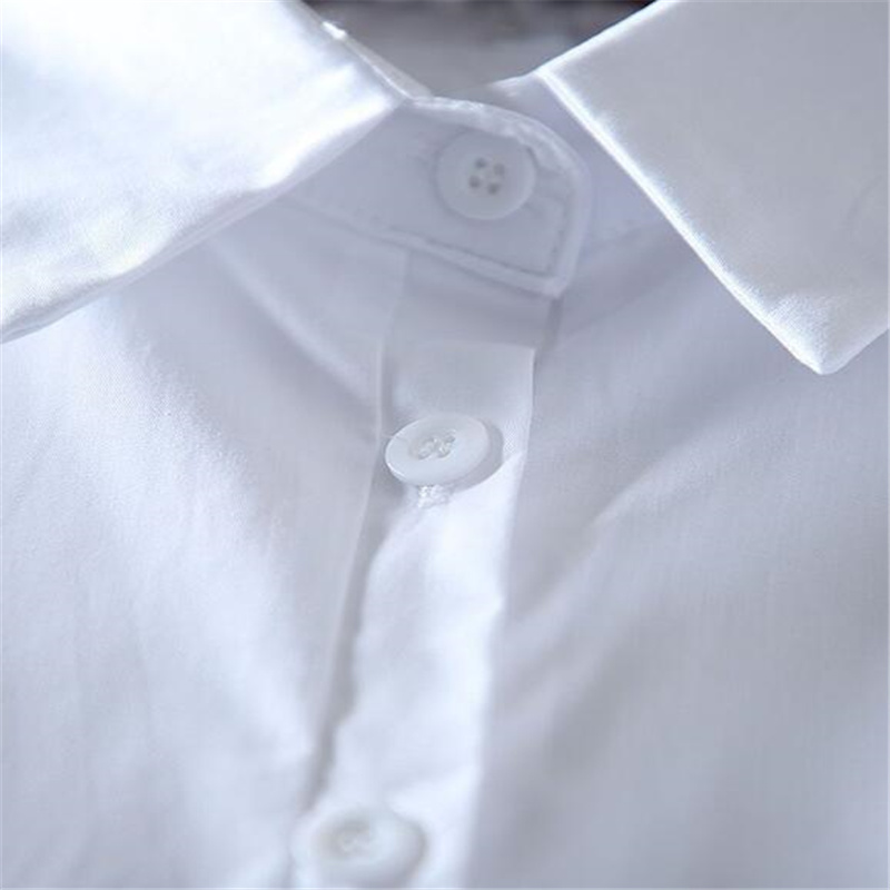 Camicia bianca ricamata camice - Embroidery Cotton Shirt recensione e prezzo
